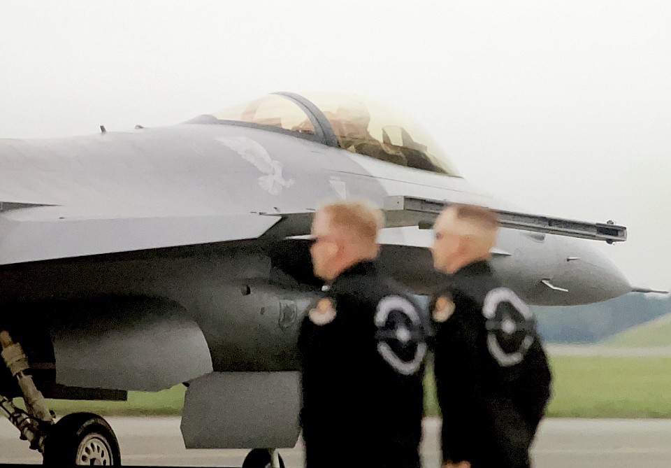 PACAF DEMONSTRATION TEAM　デモチーム  F-16 第5空軍　第35戦闘航空団