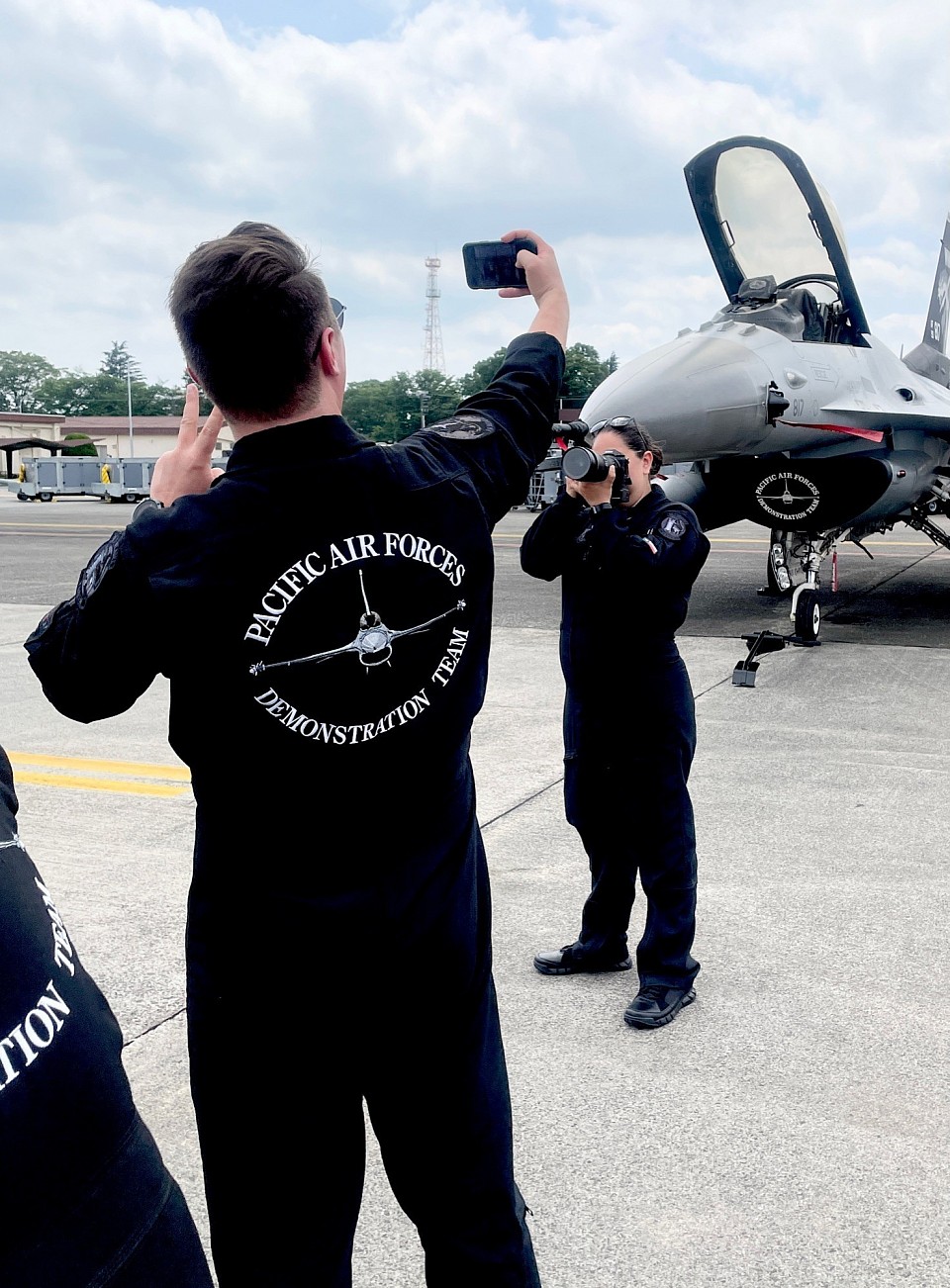 PACAF DEMONSTRATION TEAM　デモチーム  F-16 第5空軍　第35戦闘航空団