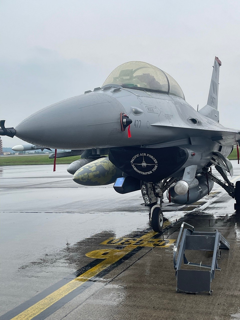 PACAF DEMONSTRATION TEAM　デモチーム  F-16 第5空軍　第35戦闘航空団